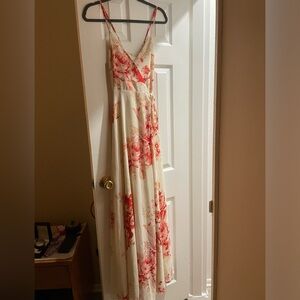 Elegantly Inclined Lulus Maxi Wrap Dress